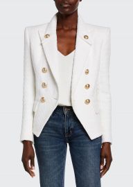 Balmain Boucle Tweed Jacket at Bergdorf Goodman